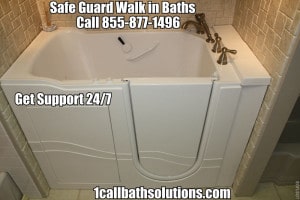 Discounts on Safe Guard Walk in Bath Tubs and Installation Prices